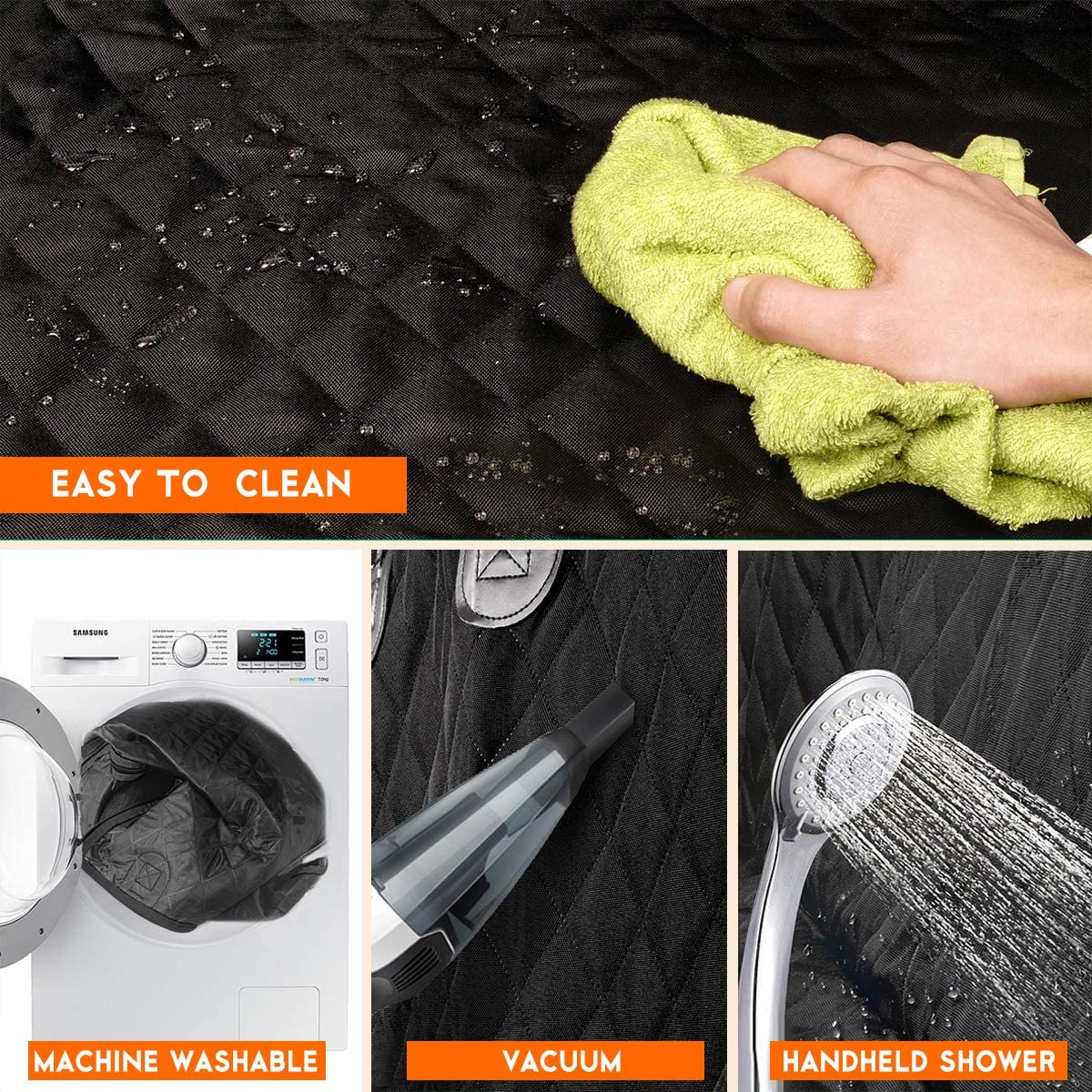 Waterproof Non-Slip Dog Car Seat Cover